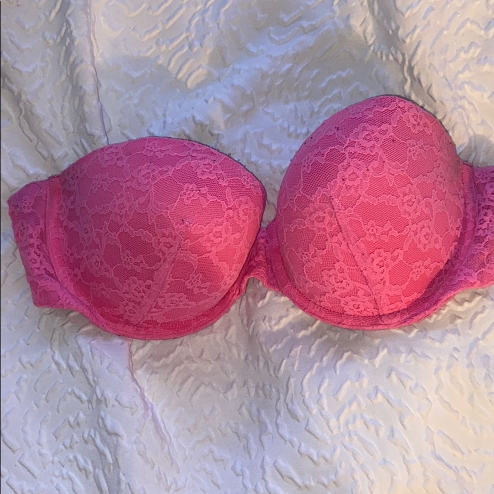 Strapless push-up bra